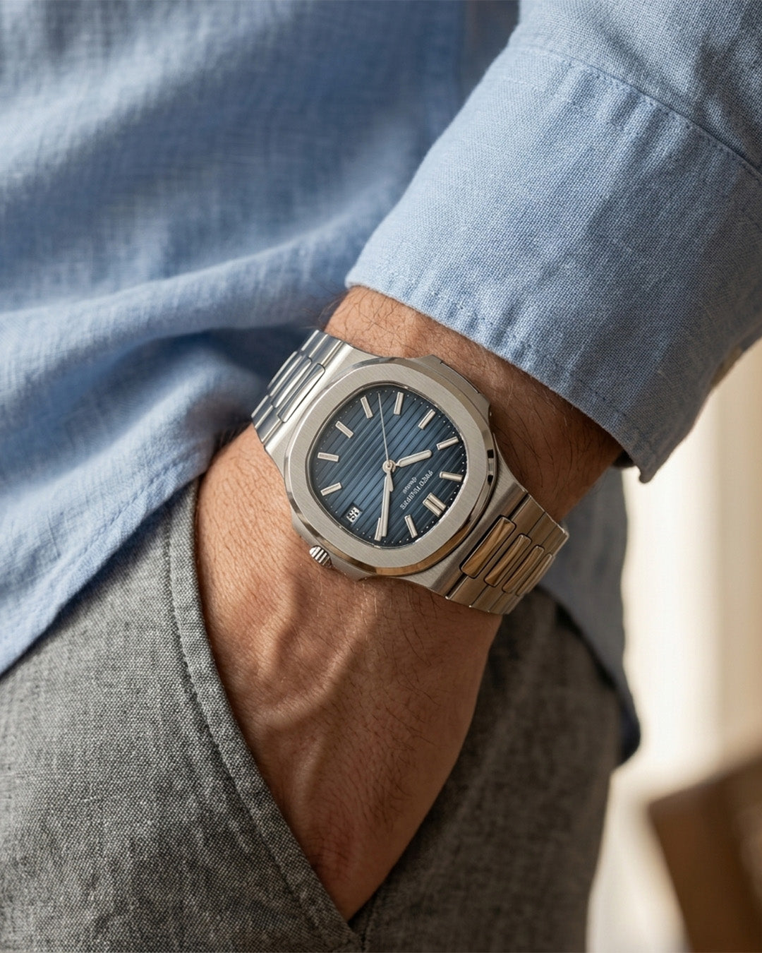Patek Philippe Automatic Deep Blue Gradient Dial